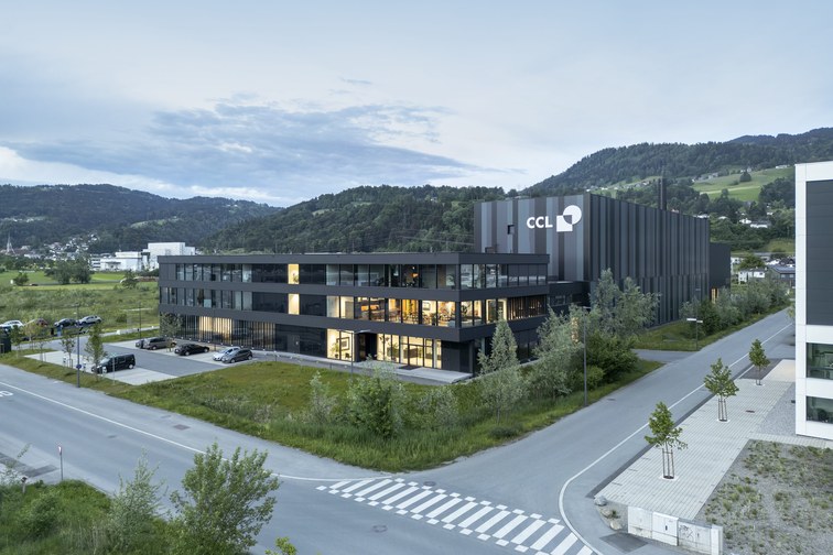 Neubau Betriebsgebäude CCL Label