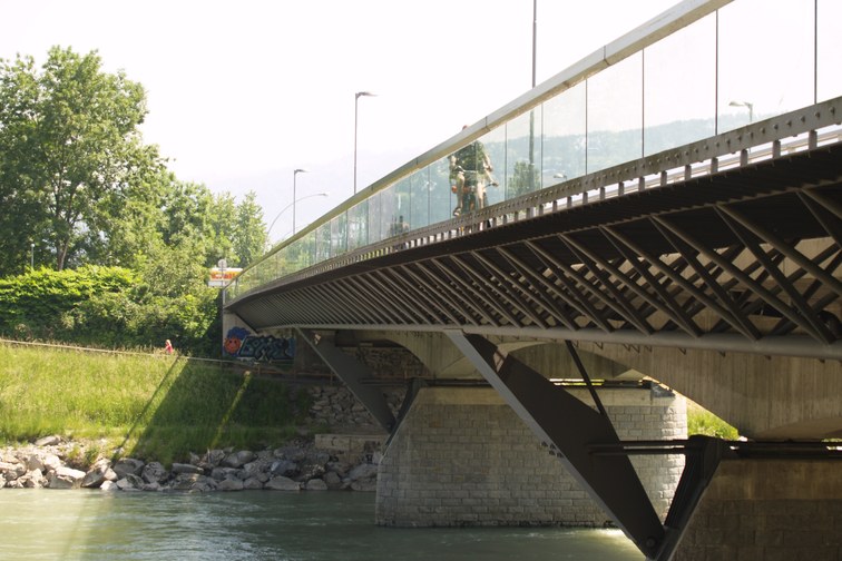 Radwegbrücke Bregenz - Hard