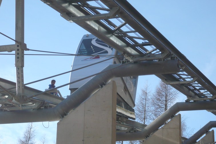 Schrägaufzug Innerwald Shuttle